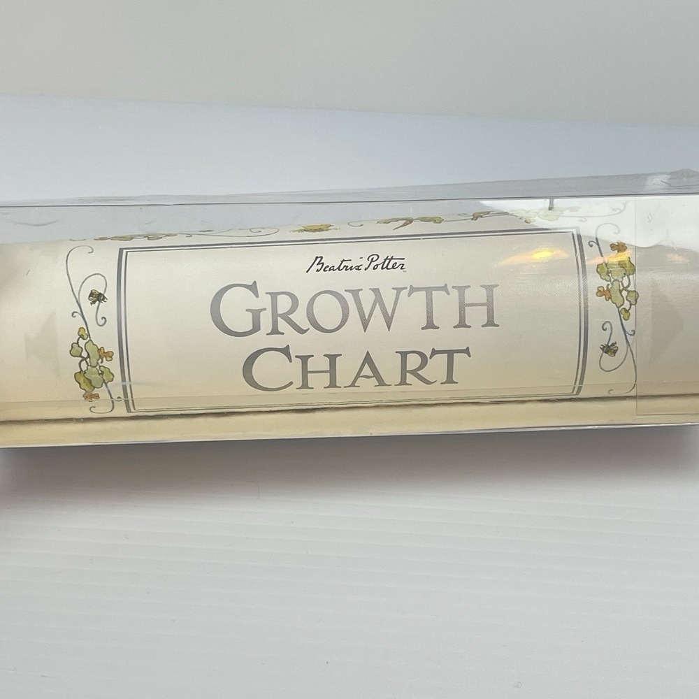 New Vintage The Beatrix Potter Collection 1993 Growth Chart